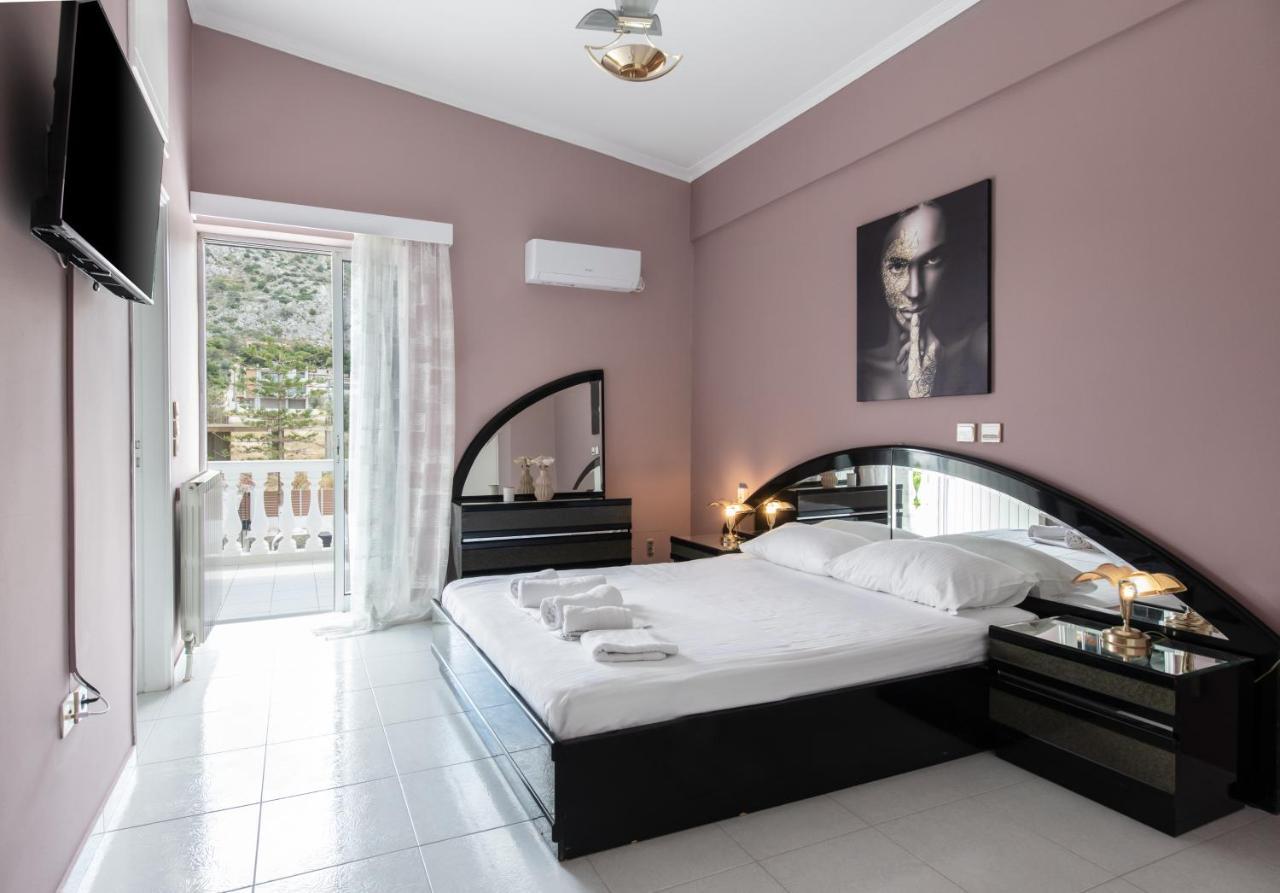 Villa Mairi - 2 Private Pools & Game Room Near Athens Salamis Luaran gambar