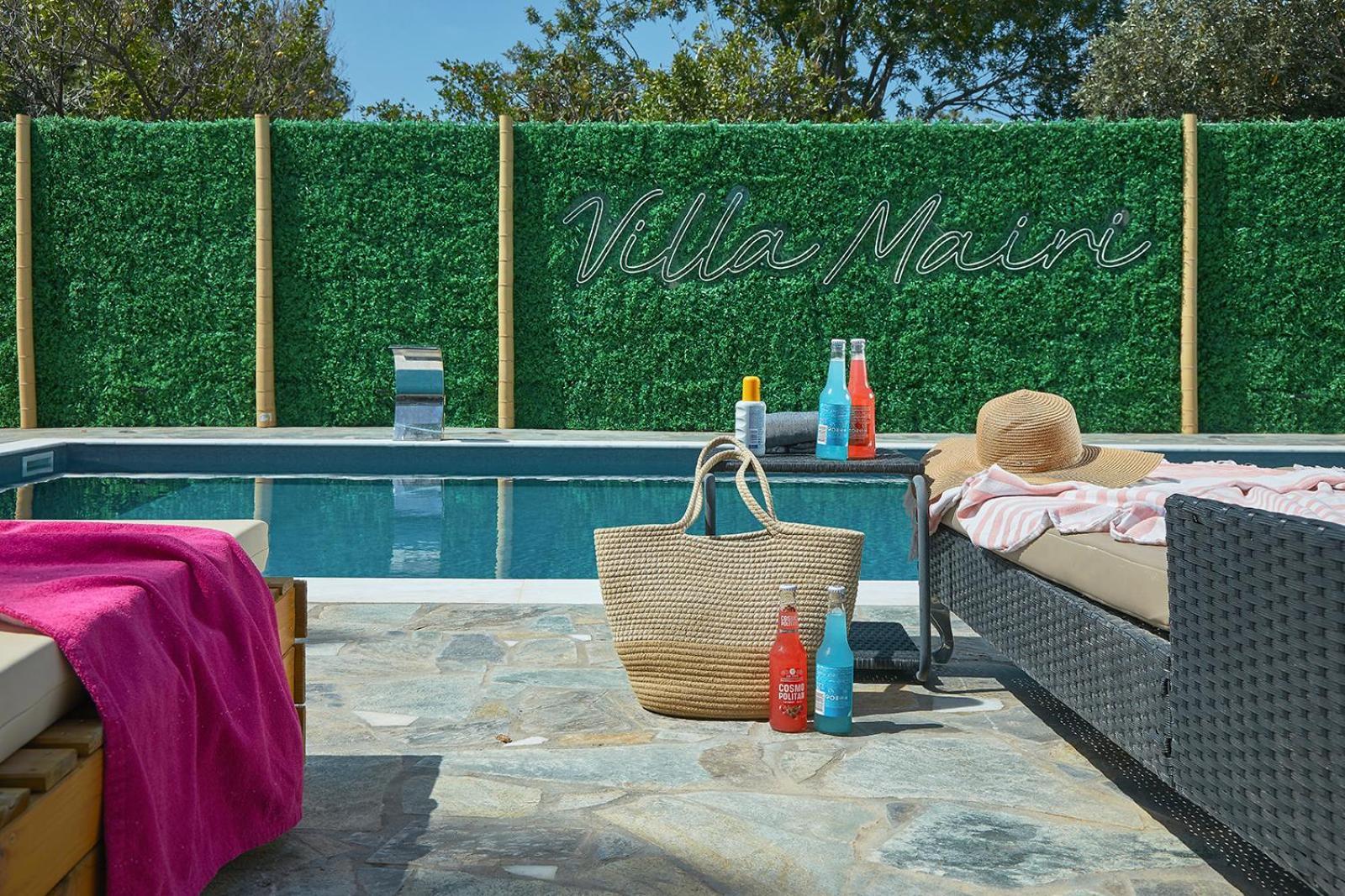 Villa Mairi - 2 Private Pools & Game Room Near Athens Salamis Luaran gambar